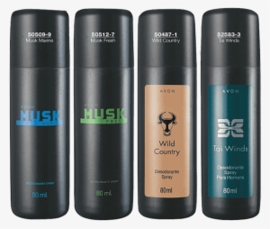 Avon Desodorante Spray Masculino Musk Fresh, Musk Marine, - Desodorante Avon #3714098