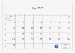 Printable Blank Daily Calendar - National Holiday Calendar October #3714791