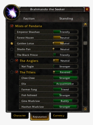 Char Window Reputation Tab Mists Patch 6 2 3 - Portable Network Graphics #3715240