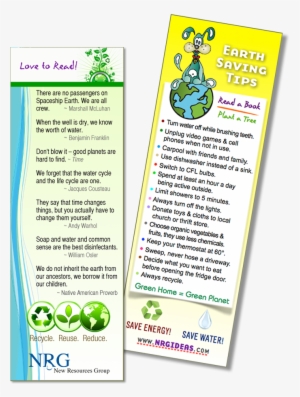 We Have A Wide Selection Of Products That Can Help - Book Marks On Save Earth #3715775