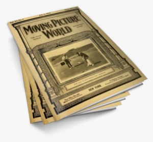 Stack Of Magazines Png Moving Picture World Vintage - Tragedy Of The Desert #3715971