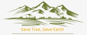Save Tree - Mountain In Black And White #3716298