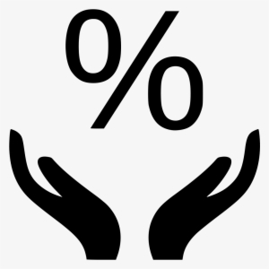 Percentage Rate Percent Finance Money Comments - Percent Png Icon #3716600