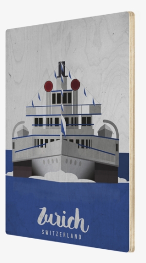 Zurich Ship - Globus Notizheft Zürich Mit Schiffs-motiv, Liniert #3716811