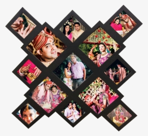 Collage Wooden Frame - Movie Theater #3717339