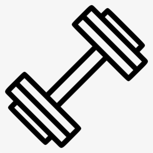 Dumbbell Barbell Fitness Sport Gym Comments - Mind Training Icon #3718081