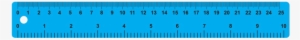 Ruler Clipart Rectangle - Electric Blue #3718722