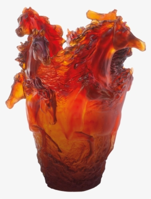 Vase Cheval Ambre 05358 Hd #3719185
