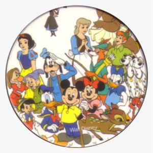 Disney > Blank Back Various Disney Characters - The Walt Disney Company #3719580