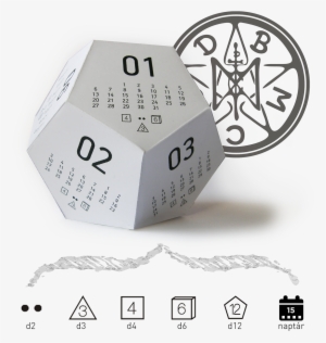 Read The Story & Work Behind Dicecal At The A'design - 3d Calendar Design Png #3720806