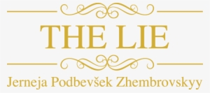 The Lie By Jpz - El Rastro #3721108