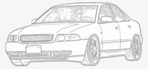 Audi A4 B5 Draw #3721212