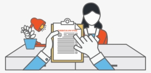 Job Interview Tips - Interviewee Clipart Transparent Background #3722188