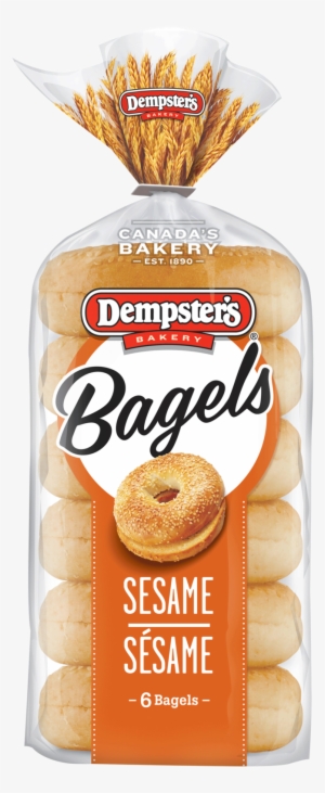 Dempster's® Sesame Bagels - Cinnamon Raisin Bagel Brand #3722192