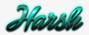 Harsh Name Logo Png - Calligraphy #3722378