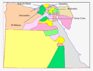 Sesame Sampling Sites From Different Governorates In - Settlement Along Nile River #3722835