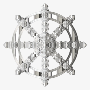 Computer Icons All About Buddhism And Jainism Dharmachakra - Wheel Of Dharma Border #3723015