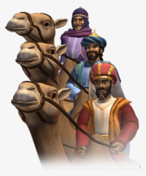 We Don't Know Whether Or Not The Wise Men Were The - Superbook Three Wise Men #3723047