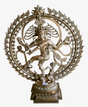 Shiva Nataraja 25" - Om Nataraja - Brass Statue #3723196