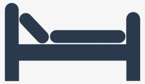 Vector Bed Clipart Clip Art Of Bed Clipart - Simple Bed Clip Art #3724245