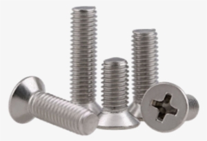 100pcs Stainless Steel Flat Head Screws - Screw #3724585