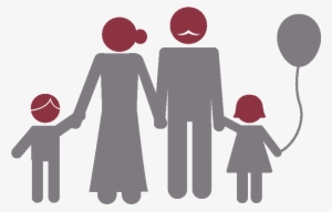 Happy Family 1 Color - Stop Sign #3724653