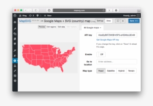 Google Maps With Svg Map Overlay - Minerals Yearbook 2007: Area Reports: Domestic #3724886