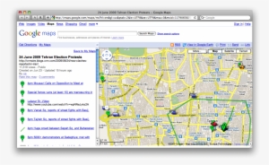 Google Map Iran #3725047