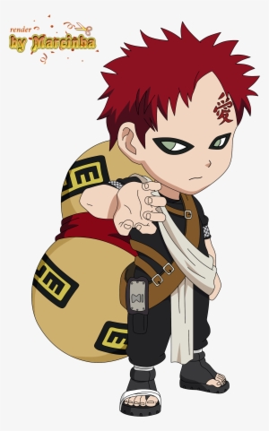 Chibi Gaara By Marcinha20-d8wjtif - Naruto Chibi Gaara #3725356