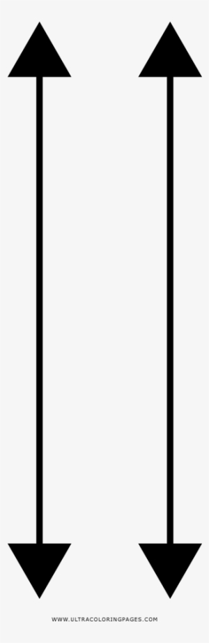Up Down Arrows Coloring Page - Drawing - Free Transparent PNG Download ...