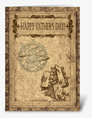 Happy Father's Day - Happy Father's Day! Antique Parchment Card #3725386 Happy Father's Day - Happy Father's Day! Antique Parchment Card #3725386