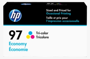 Hp 97 Economy Tri-color Original Ink Cartridge - Hp 97 Tri-colour Economy Original Ink Cartridge (d8j32an) #3726011