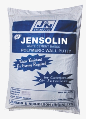 Jensolin White Cement Based Polymeric Wall Putty - Putty #3726442