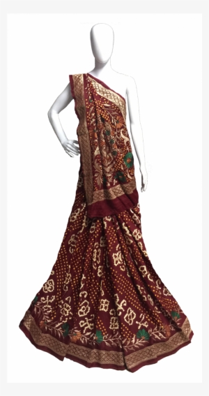 Baronial Gajji Silk Saree - Wedding Dress #3727919