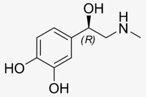 Adrenaline Chemical Structure #3728371