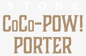 Stone Uniqcan Coco-pow Porter - Trader Joe's Sparkling Coconut Water #3729127