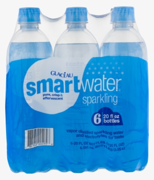 Glaceau Smartwater Sparkling Water 6-16.9 Fl. Oz. Plastic #3729593
