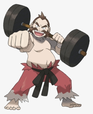 Hgss Chuck - Chuck Pokemon Png #3729999