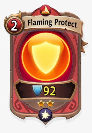 Magic 1 Card Hero Flaming Protect Min - Card Game #3730249