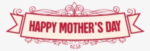Free Png Mothers Day Ribbon Badge 2 By Vexels Png Images - Happy Mothers Day Transparent #3730781