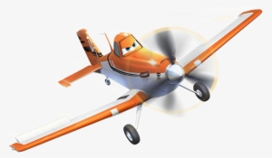 Com A Ajuda De Seu Mentor Skipper, O Pequeno Avião - Planes Dusty #3731596