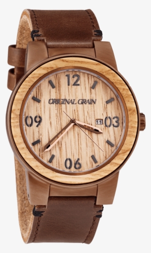 Whiskey Barrel Leather 47mm By Original Grain #3731598