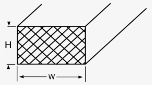 All Mesh Rectangular Strip - Drawing #3731730