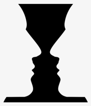 Psychological Facts - Optical Illusion Vase Face #3732896