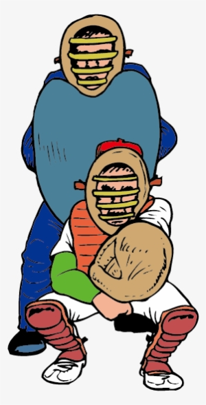 Png Library Catcher Baseball Umpire Poster - Sports #3733126