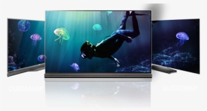 Slim, Stylish Lg Oled Tvs Are Available With Curved - Lg 55" Smart Oled 4k Hdr Ultra Hd Flat Tv (2016 Model) #3734368