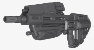 The Low Poly That Would Go In Halo Ce - Halo Reach Assault Rifle #3735024