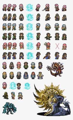 4e729d56 Final Fantasy Xiii Sprites Pixel Pixel - Final Fantasy 14 Sprites #3735078