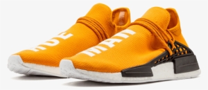 Adidas Nmd Pharrell Hu Hue Man Tangerine - Pharrell Williams Human Nmd Transparent #3735302