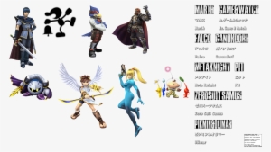 Super Smash Bros Brawl Renders Character Renders Png - Game Smash Bros Render #3735528